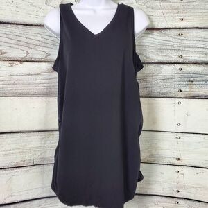 Maurices Maternity XL Black Sleeveless Tank Top Stretch Comfort